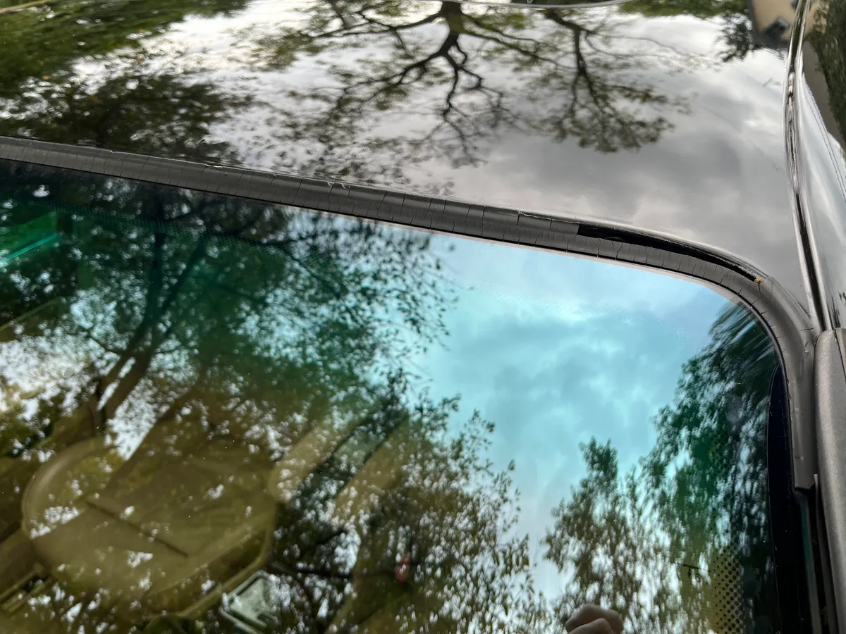Windshield Upper Molding Replacement & Wipers — 1